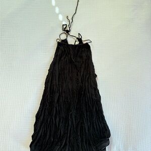 Black Halter Maxi Dress - Women's Summer Dress